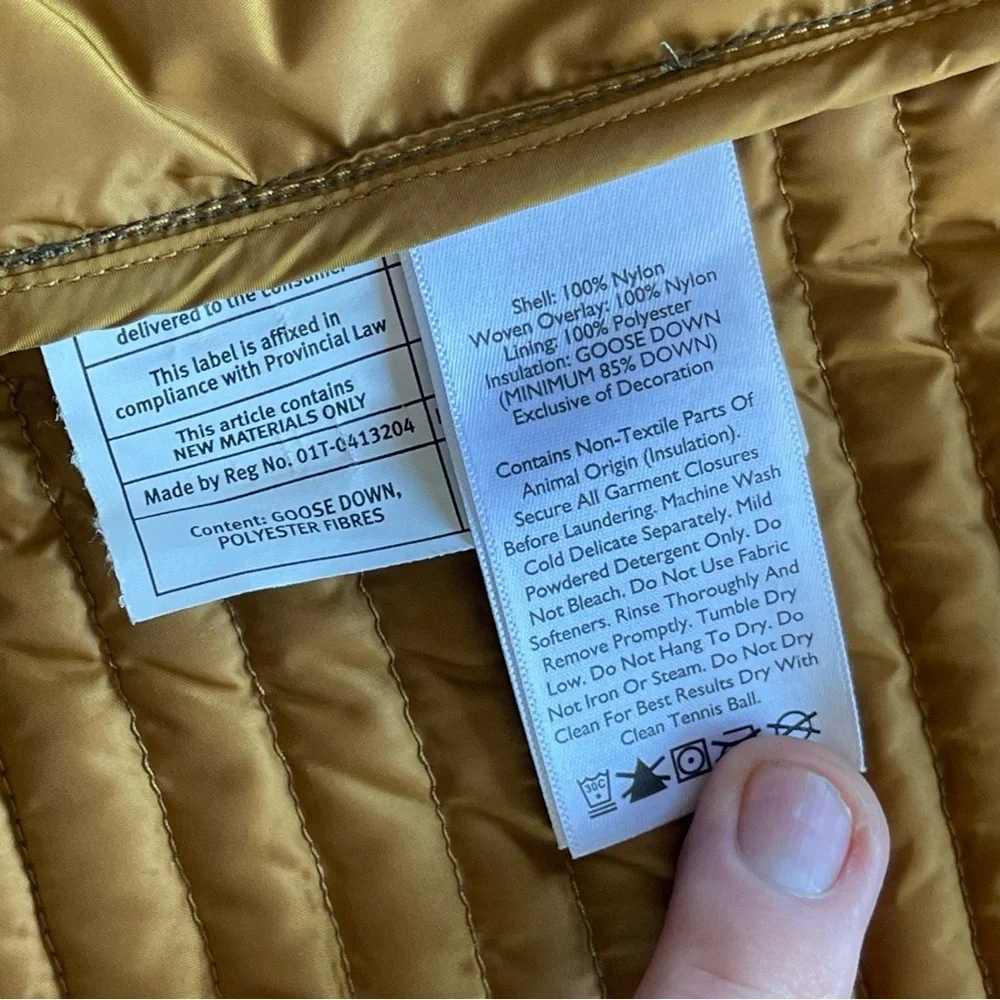 Eddie Bauer Sport Shop Moss 700 Storm Down MicroTherm Green Puffer Field Vest XS_12